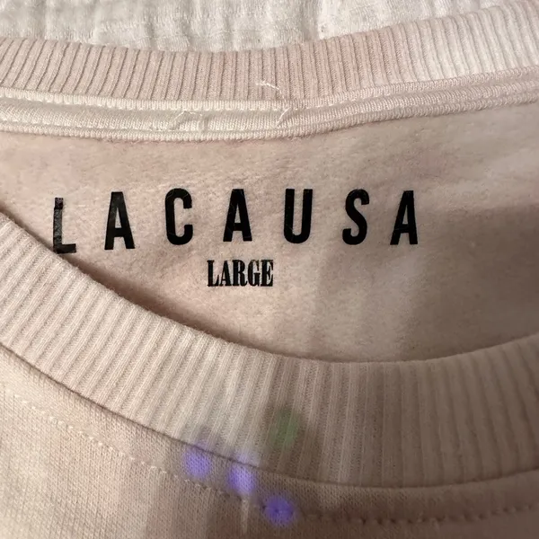 Lacausa Warrior Pullover Crewneck - NWT - Size L - Image 7