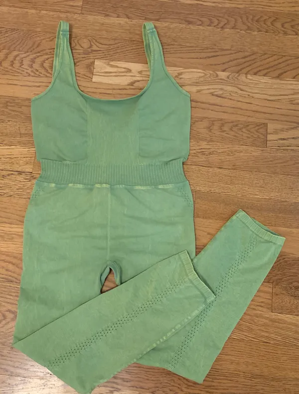 Free People Movement good karma onesie jumpsuit M/L - Image 5