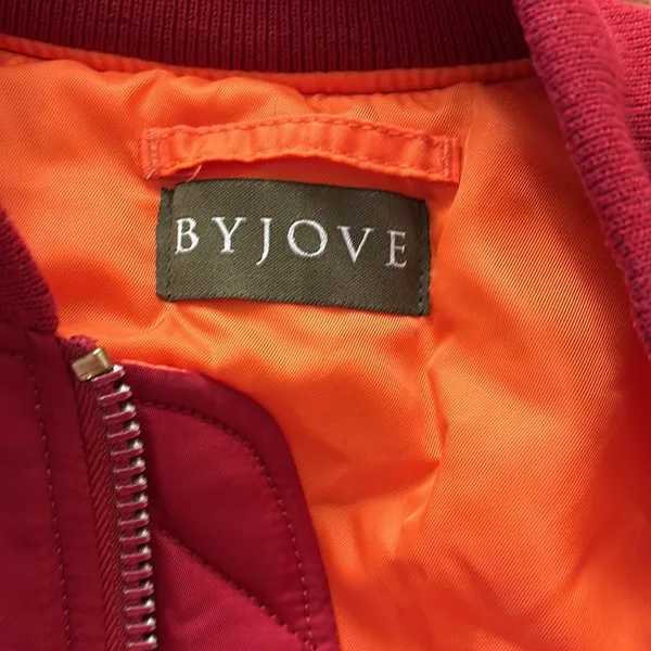 By Jove Bomber Jacket Red - Image 2