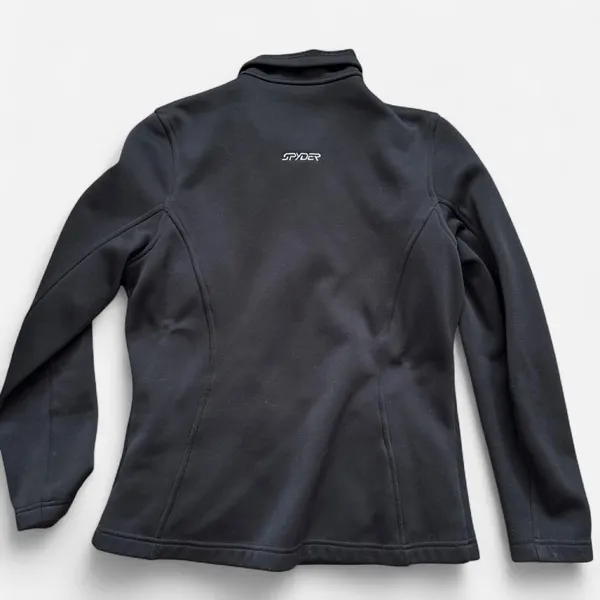 Spyder Core Sweater Jacket coat Women's Black large - Image 5