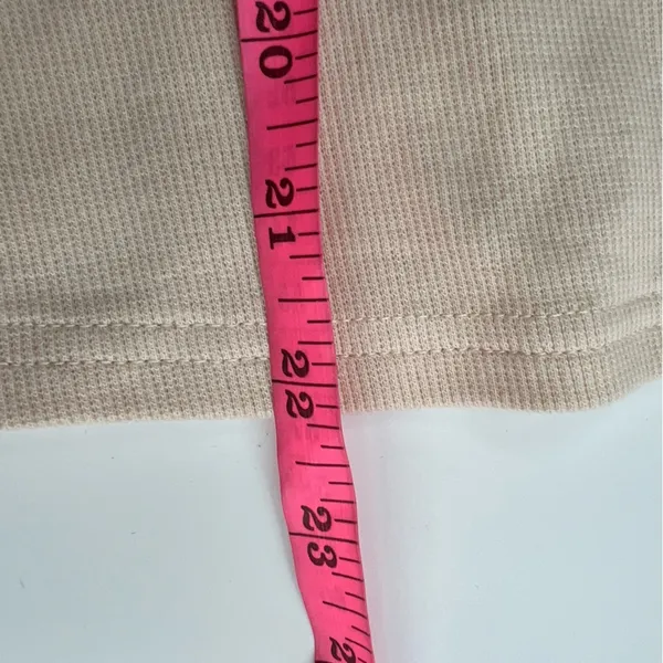 Anthropologie Dolan Lace Puff-Sleeve Top Sz S tan‎ - Image 9