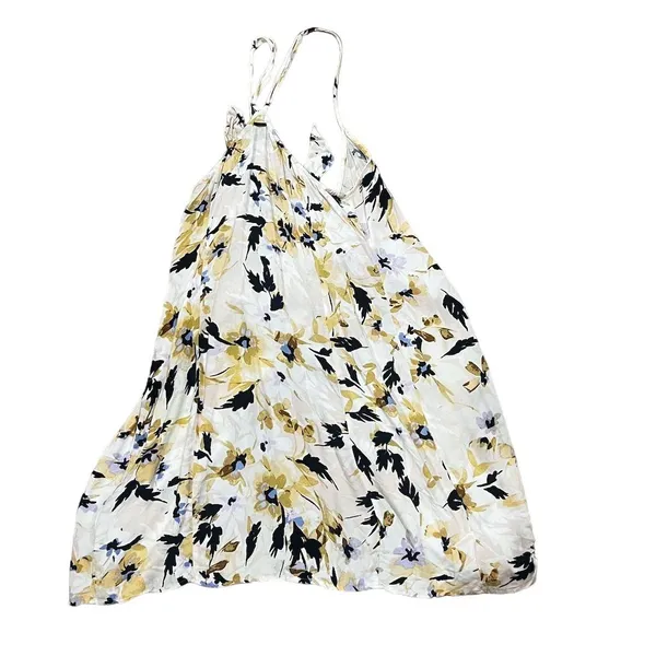 O'Neill Brandon Wrap Dress XS Multicolor Floral Summer Adjustable Straps - Image 3