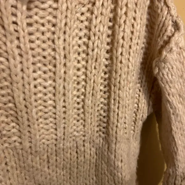 NWOT free people chunky knit sweater‎ small - Image 9