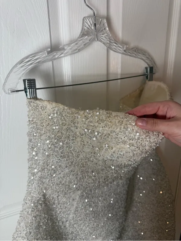 Nadine Merabi Alice Embellished Cocktail Minidress 14 - Image 3