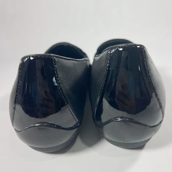 Dansko Oksana Slip-On Loafer Women 38 Black Leather Comfort Low Heel Work Shoes‎ - Image 4