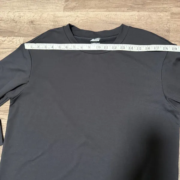 Avia Women's Black Side Tie‎ Knot Long Sleeve Activewear Sweatshirt XS 0-2 - Image 8