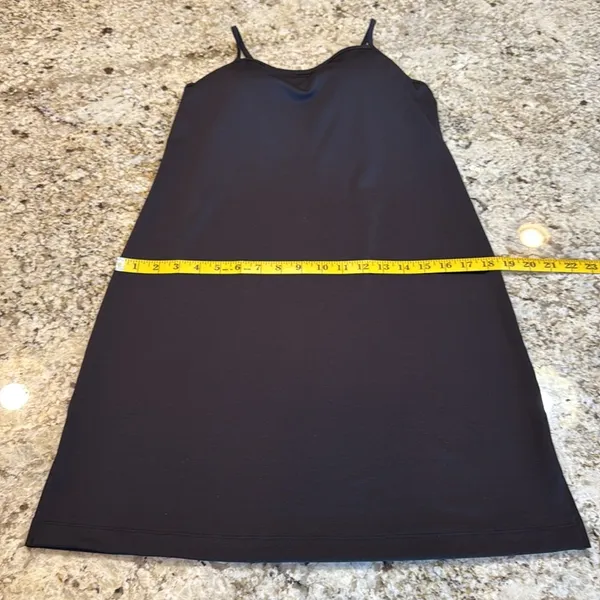 ATHLETA Black Mini Cami Slip Dress • Size Small • EUC - Image 8