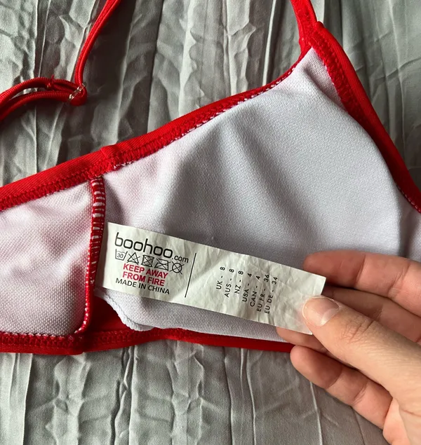 Red Bikini Top - Image 3