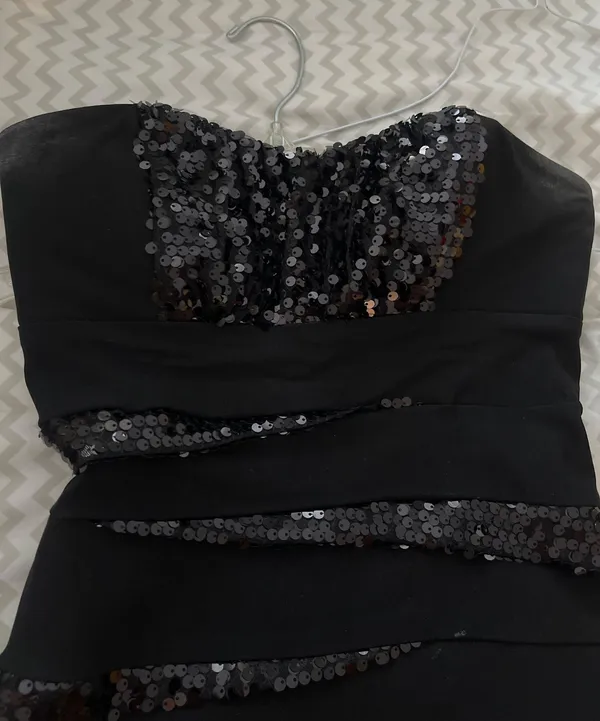 Party Dress Black Size 6 - Image 2