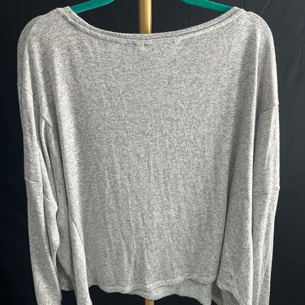 Athleta oversized grey blend tunic workout top yoga activewear XL - Image 5