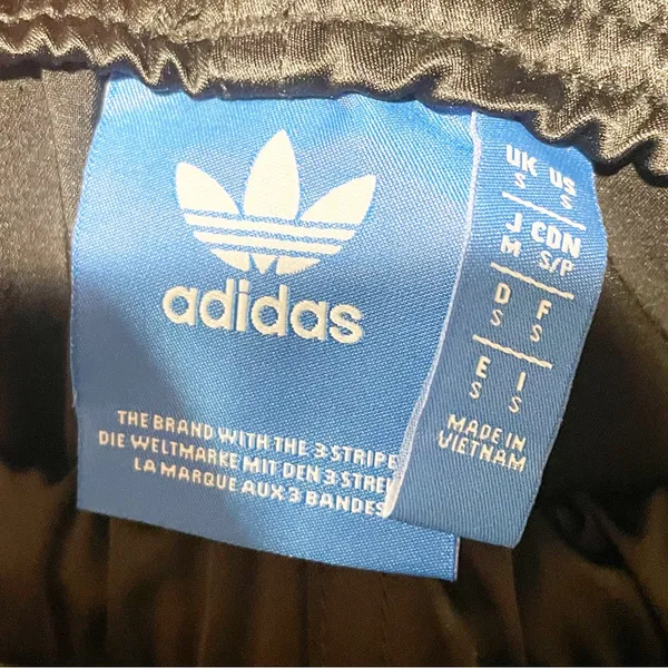 Adidas Size Small Snap Button Up Leg Trefoil Track Athletic Pants Pull On‎ - Image 4