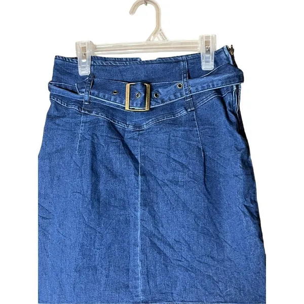 ‎Free People jean mini skirt size 2 - Image 2