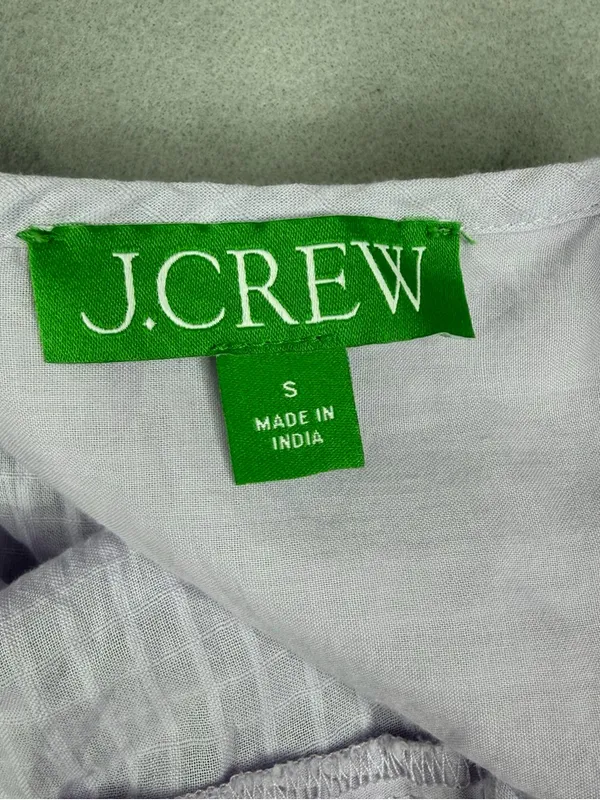 J.Crew Soft Gauze Cotton Tiered Beach Dress Lilac Purple Small BR007 - Image 5