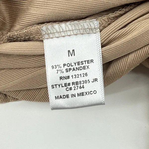 Jackson Rowe Ribbed Wide Leg Pants‎ Women's Medium High Waist Smocked Waistband - Image 7