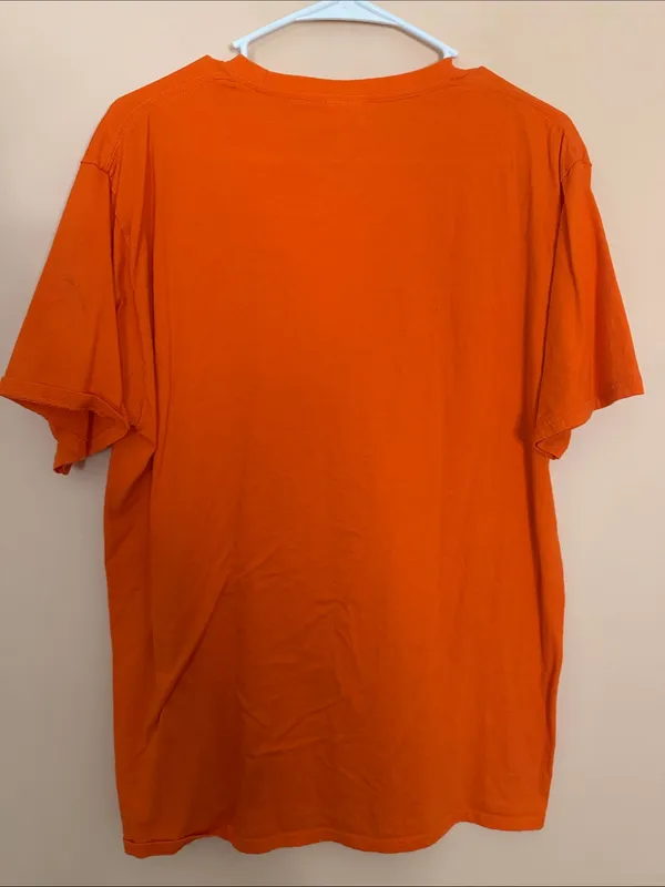 Orange Halloween Nurse Ghost Graphic Tee - Women's Short Sleeve - Image 5