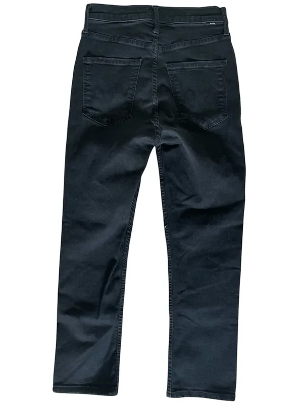 Mother Denim Black High Waisted Rider Ankle In Not Guilty Size 26 - Image 5
