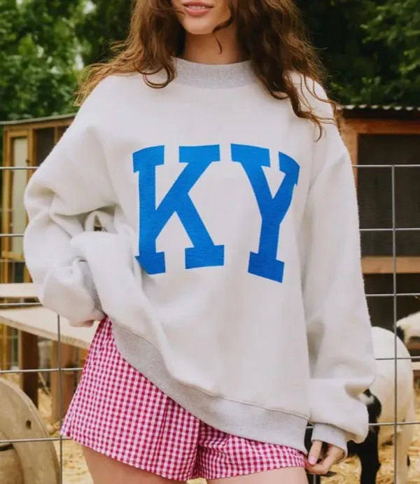 KENTUCKY MOCK NECK SWEATSHIRT - reversible - Image 2