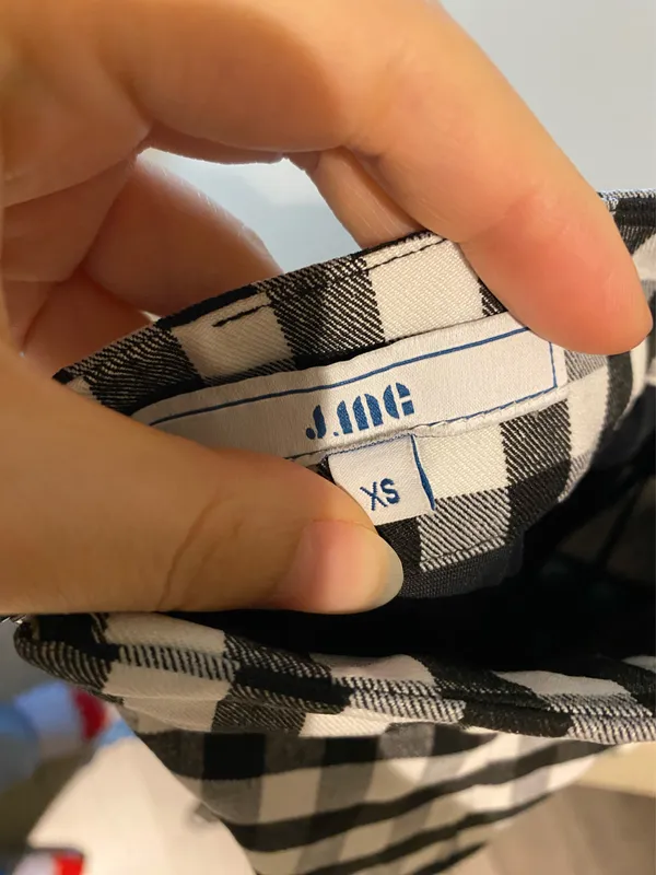 NWOT J.ING plaid fishtail midi skirt - Image 4