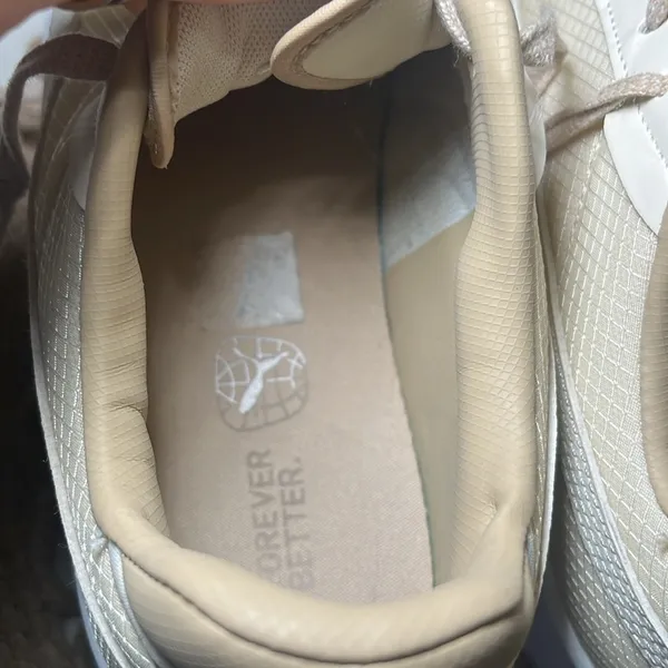 PUMA Carina Street Better Platform Sneakers Cream & White Casual‎ Comfy Leather - Image 11