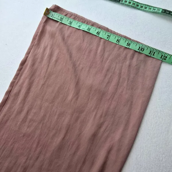 ASOS NWT 25Y Women Mauve Satin Wide Leg Jumpsuit Strappy V-Neck Open Back Size 6 - Image 10