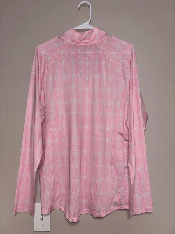Adidas Golf Women’s Quarter-Zip pink - Image 2
