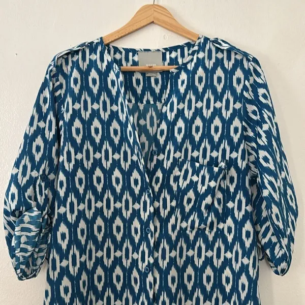 MAEVE Blue mini dress EUC - Image 2