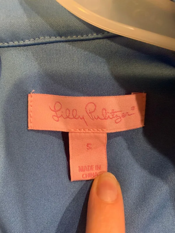 Lily Pullitzer Blue Dress - Image 5