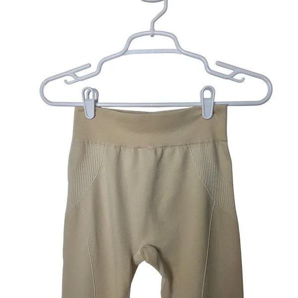 Kappa Beige Seamless Ankle High Rise Activewear Leggings Size Medium-Large - Image 8