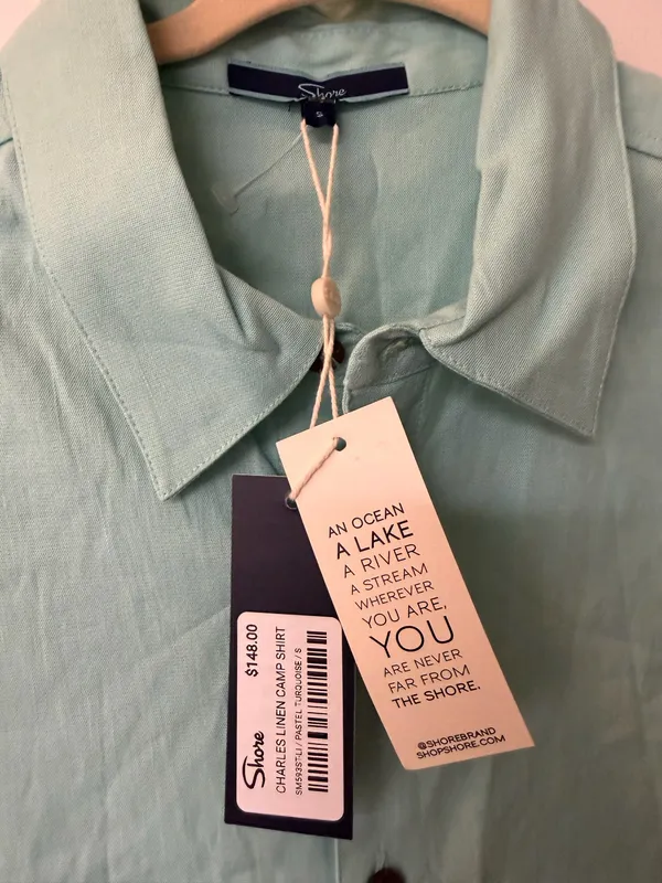 Shore Brand men’s shirt size small - Image 2