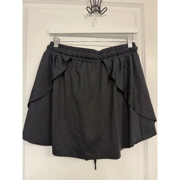 Black Tennis Pickleball Skort Built-In Shorts Pocket XL NWOT - Image 4
