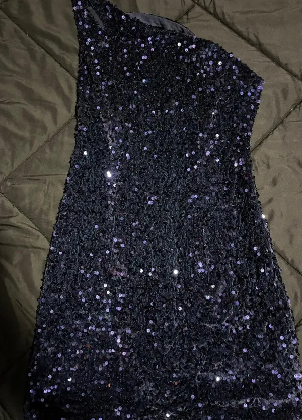 Homecoming Dress Blue Size M - Image 9