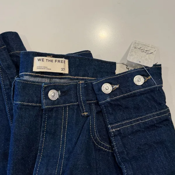 Free People We The Free High Street Trouser Jeans‎ Size 27 - Image 10