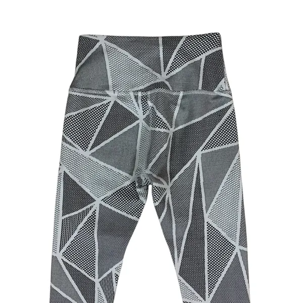Beyond Yoga Black White‎ Geometric Print High Waist Leggings Activewear Medium - Image 4