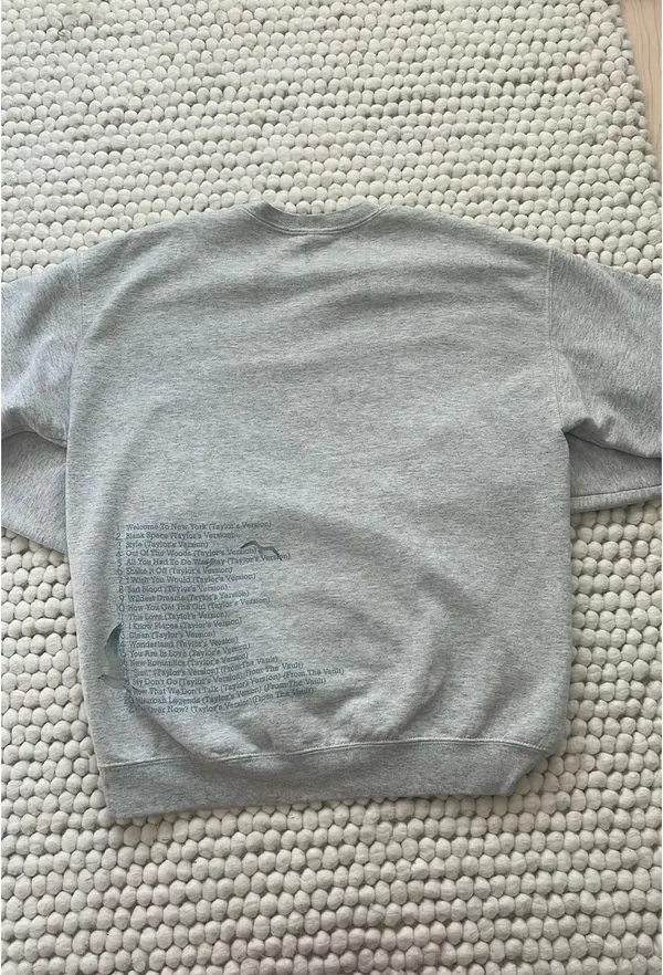 Taylor Swift 1989 Crewneck Taylor’s Version Limited Edition Spotify - Image 2