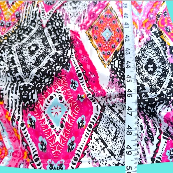 Hippie Chic Colorful Summer Maxi Dress S/M - Image 4