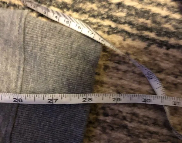 Long Sleeve Gray Sweatshirt Size XXL - Image 4
