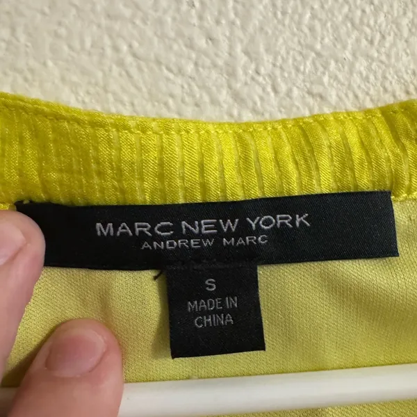 Marc New York Lime Blouse - Image 2