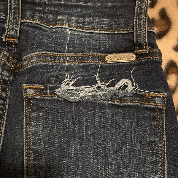 KanCan Jeans Mid Rise Ankle Distressed Skinny Jeans Women’s Size 0 /… - Image 10