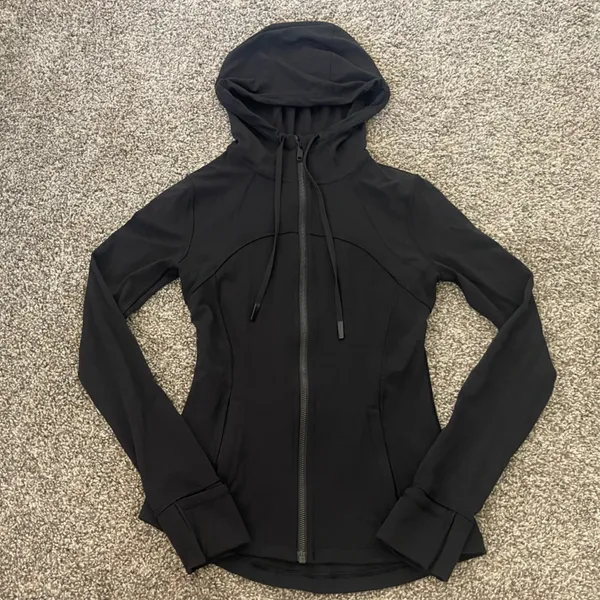 Women’s Lululemon Hooded Define Jacket *Nulu Black Size 4 - Image 6