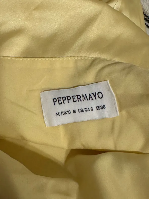 Maxi Yellow Dress Peppermayo - Image 4