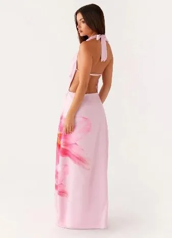 Peppermayo Bryony Cowl Maxi Dress Size XS - Image 2
