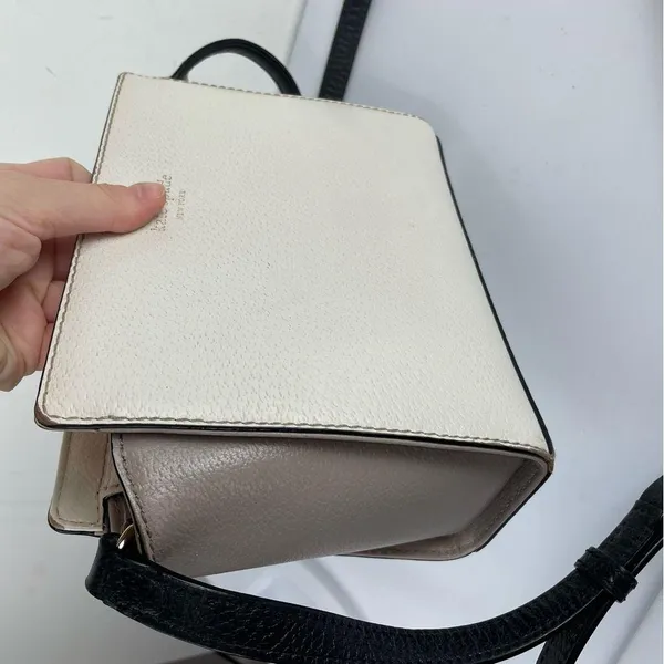 Kate Spade Hayden Crossbody Bag Cream Beige - Image 7