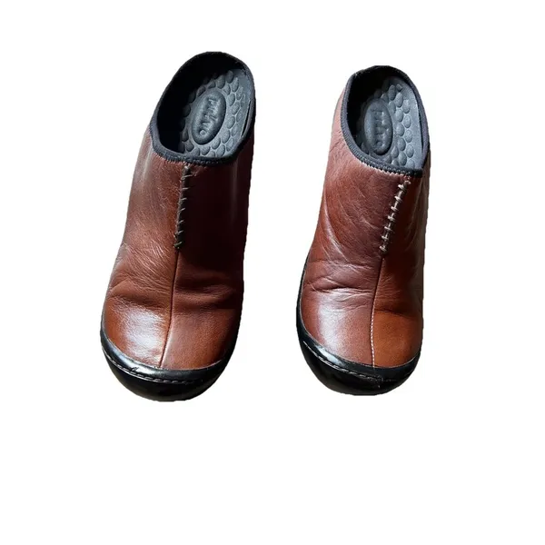 Privo By‎ Clark’s  Women’s Clogs 10M Leather Brown - Image 2