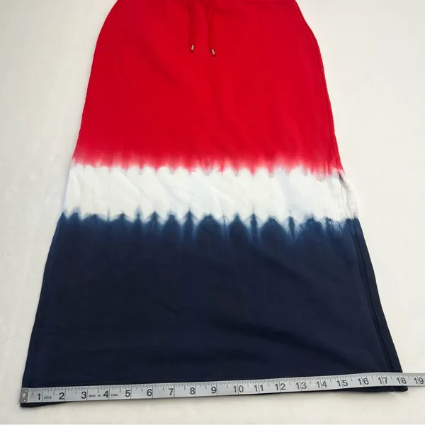 Lauren Ralph Lauren Red White‎ Blue Stretch Womens XS Skirt Side Slit NEW *FLAW - Image 13