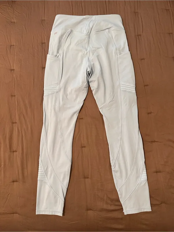 Fabletics Light Blue Motion365 High-Waist Leggings with Side Pockets - Image 2