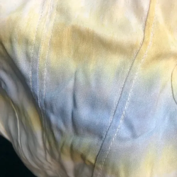 Nwot Zara Satin Tie Dye Bodysuit - Image 6