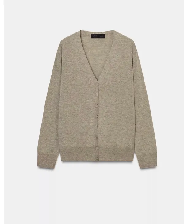 ZARA Cardigan Knit Sweater - Image 4