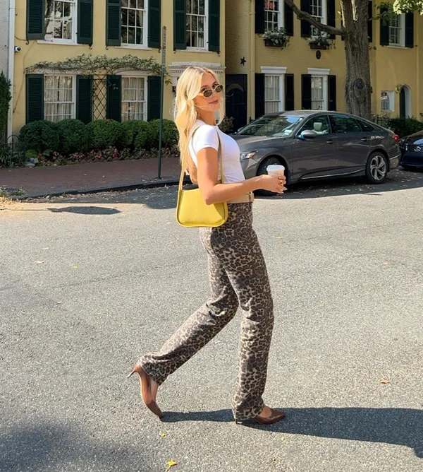 Lioness Leopard Cheetah Jeans - Image 2