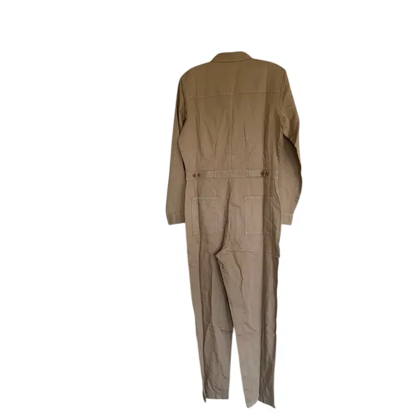 NWT Outerknown S.E.A. Suit Long Sleeve Organic Cotton Jumpsuit Sandy Small - Image 8