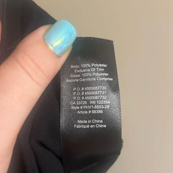 ✨ARITZIA Babaton Aaron Mini Black Sz Small Dress✨ - Image 9
